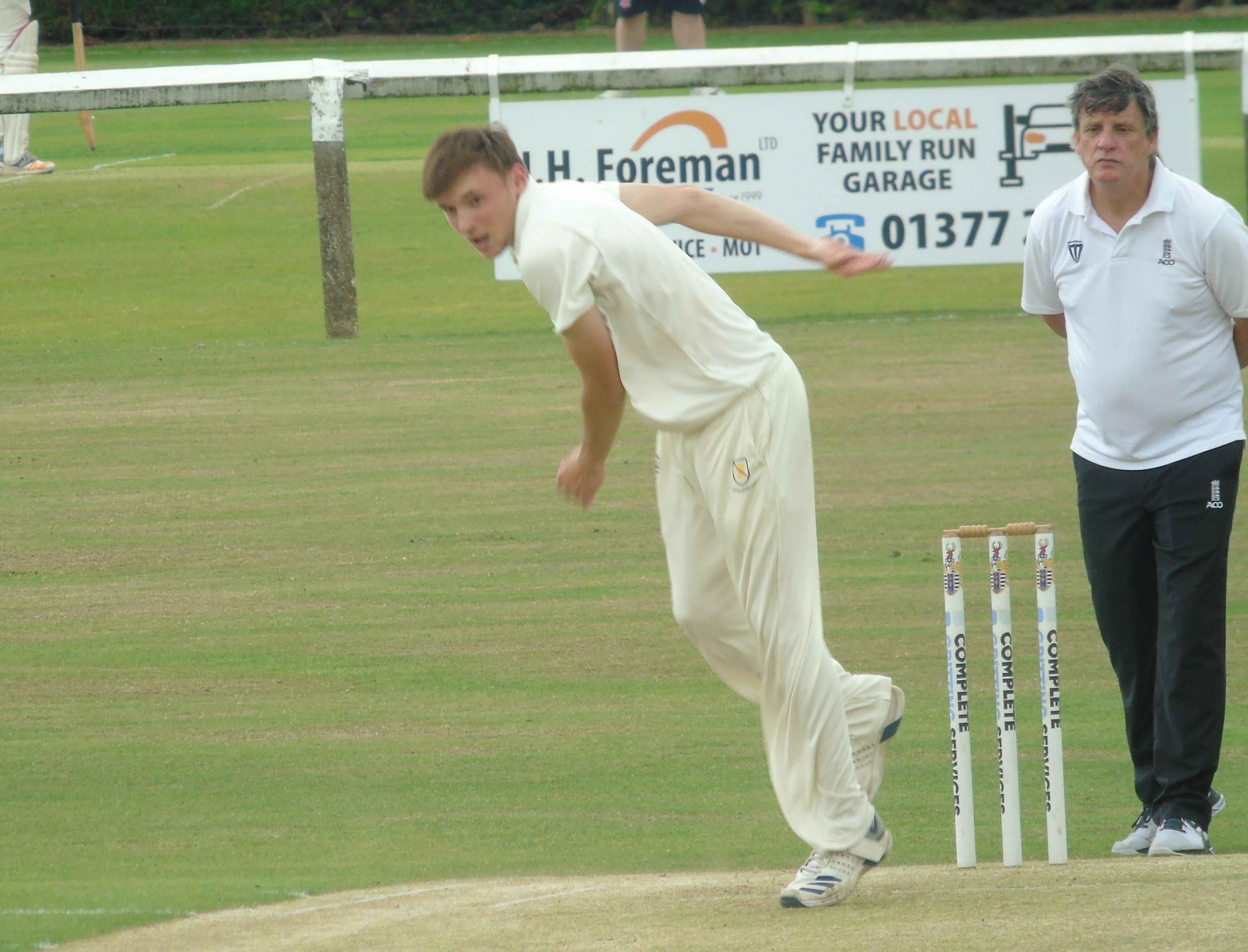 Reece Clarkson Bowling vs Driffield 2023
